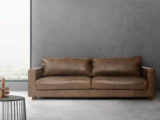 How to Clean a Leather Sofa (and Why Half of It Isn’t Leather)
