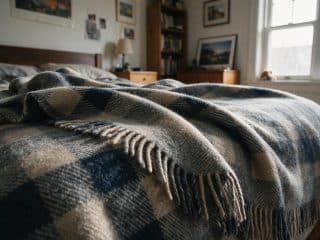 How to Clean a Wool Blanket (Movement Felts It, Not Water)