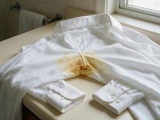 How to Clean Armpit Stains on White Shirts (Bleach Is the Wrong Bottle)