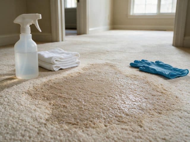 How to Clean Vomit from a Carpet (the Stain Is Not the Urgent Part)