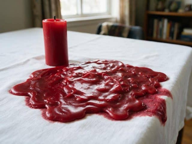 How to Clean Wax Off Clothes (Two Stains, Not One)
