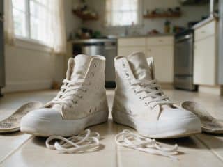 How to Clean White Converse (Without the Yellowing)