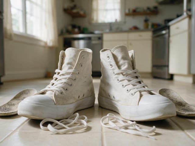 How to Clean White Converse (Without the Yellowing)